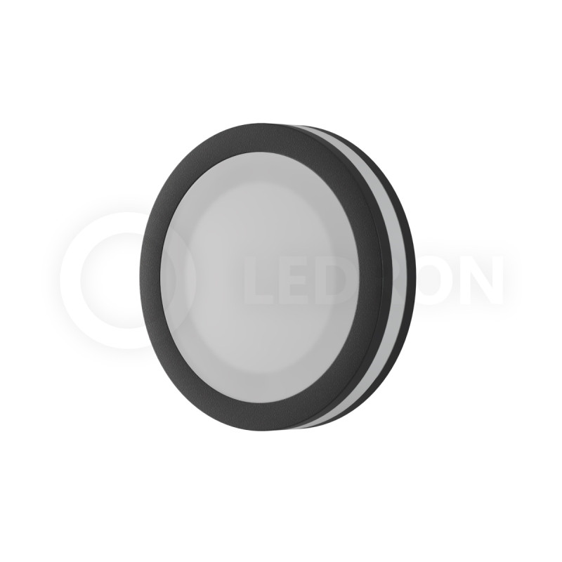 Влагозащищенный светильник LeDron LIP0906-5W-Y 4000K BLACK