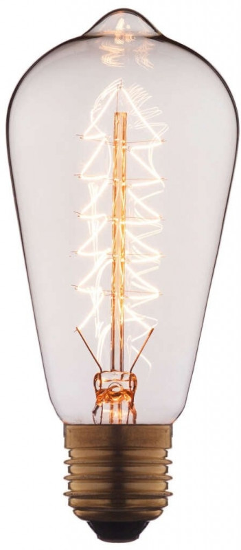 Лампа накаливания Loft IT E27 60W прозрачная 6460-S